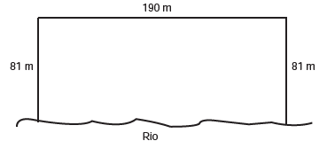 Questão 147 - ENEM 2013 - Para o reflorestamento de uma área,lado margeado pelo rio,enem