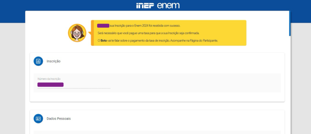 Tutorial de como se inscrever no ENEM 2024. - Como se inscrever no ENEM 2024,documentos,inscrições ENEM 2024,ENEM,Xequemat