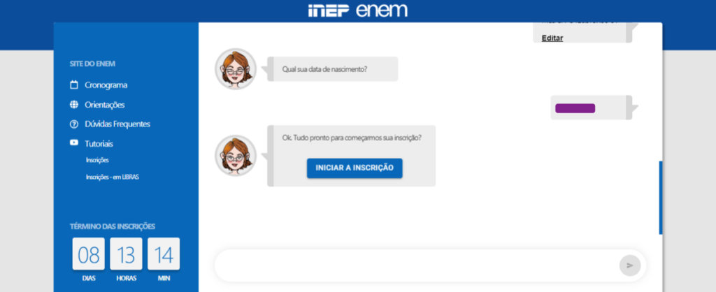 Tutorial de como se inscrever no ENEM 2024. - Como se inscrever no ENEM 2024,documentos,inscrições ENEM 2024,ENEM,Xequemat