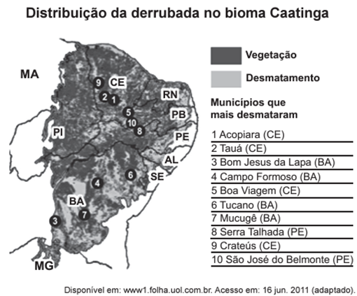 Questão 37 – ENEM PPL 2012 (Caderno BRANCO) -